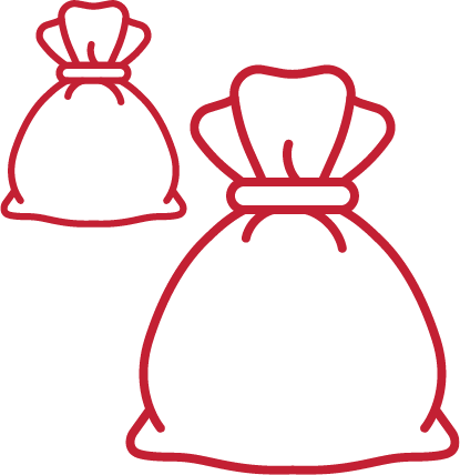 Oyster Seed Bags Icon